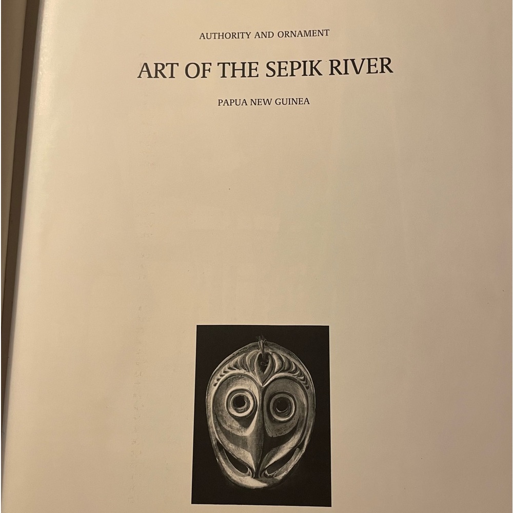 📚 Authority and Ornament: Art of the Sepik River, Papua New Guinea – Hardcover